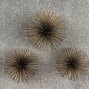 Marshalls Gold Starburst Wall Decor